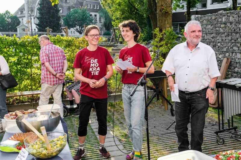 Dinner für Demokratie: Ein Fest für Vielfalt in Halver 20 Grüne Halver - % filename%