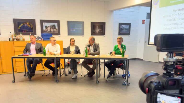 Öffentliche Diskussionsrunde zur Energiewende in Halver