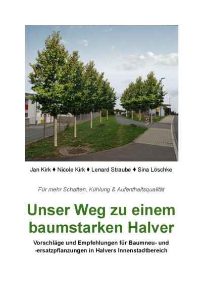 Baumpflanzkonzept für Halver