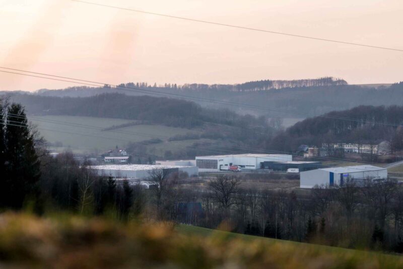 Blick auf das vorhandene Industriegebiet Oekinghausen