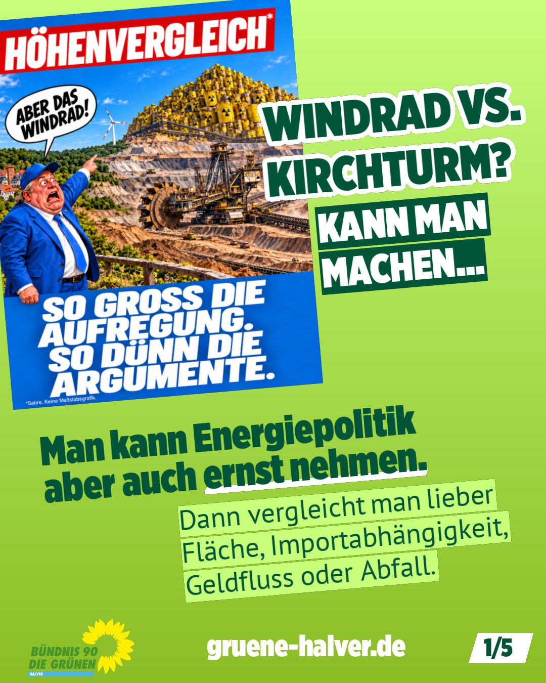 Privat: Windrad vs andere